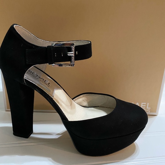 MICHAEL Michael Kors | Shoes | Michael Kors Black Platform Heels | Poshmark